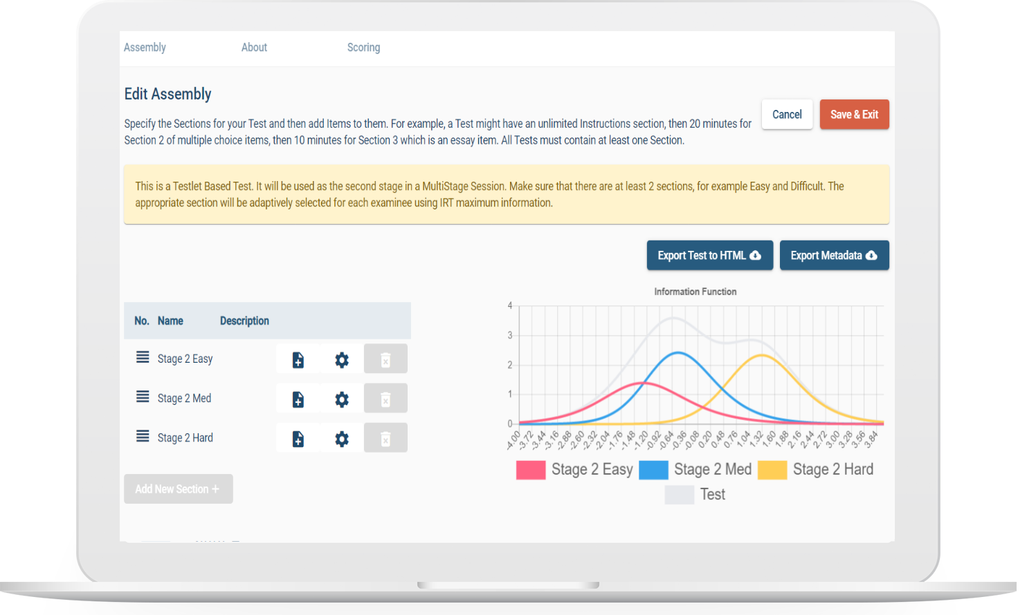 multistage testing